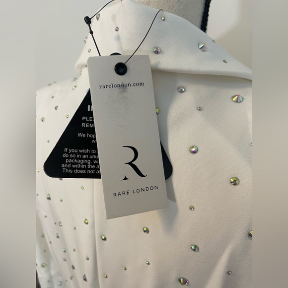 NWT Rare London embellished blazer and matching pants (set) - Picture 5 of 6